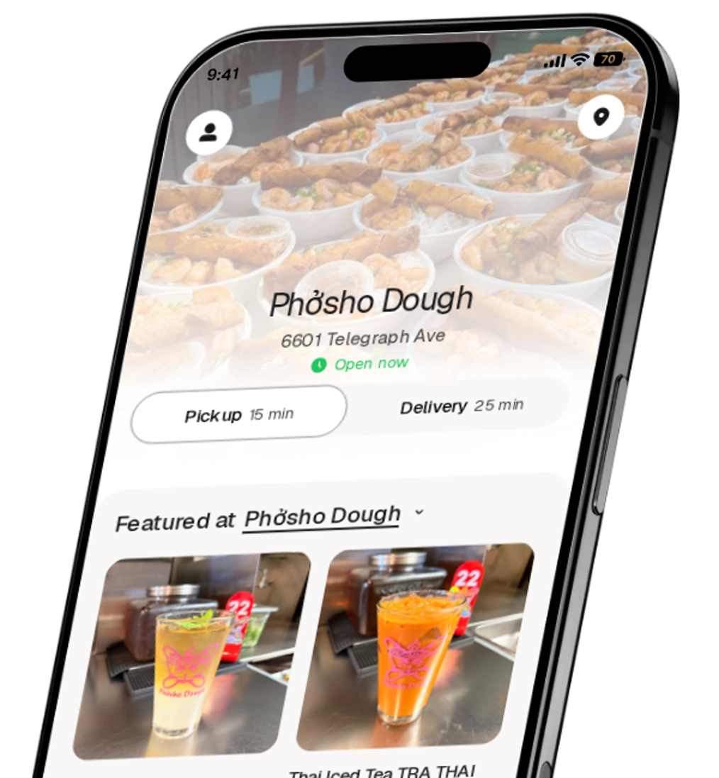 Phởsho Dough app preview