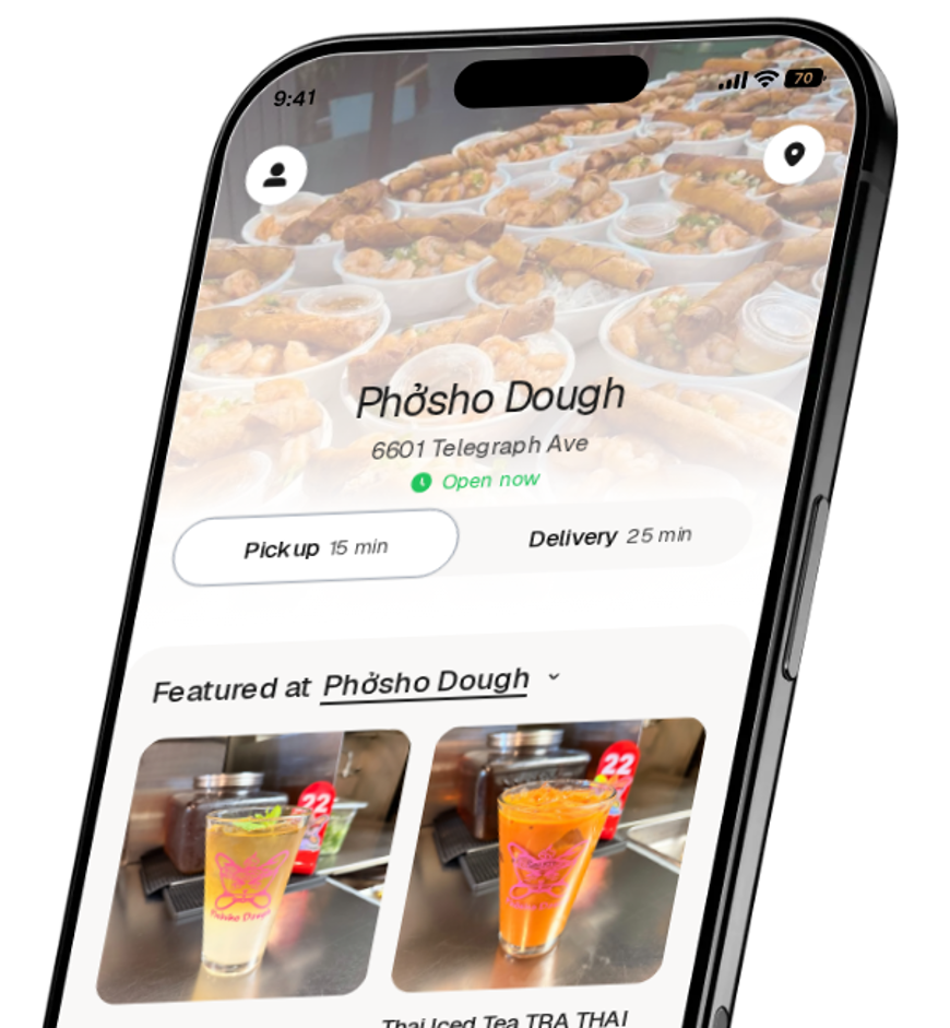 Phởsho Dough app preview