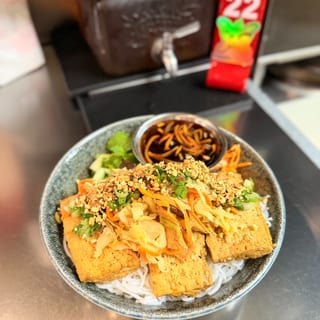 Tofu Vermicelli                                           (Bún Đậu phụ)