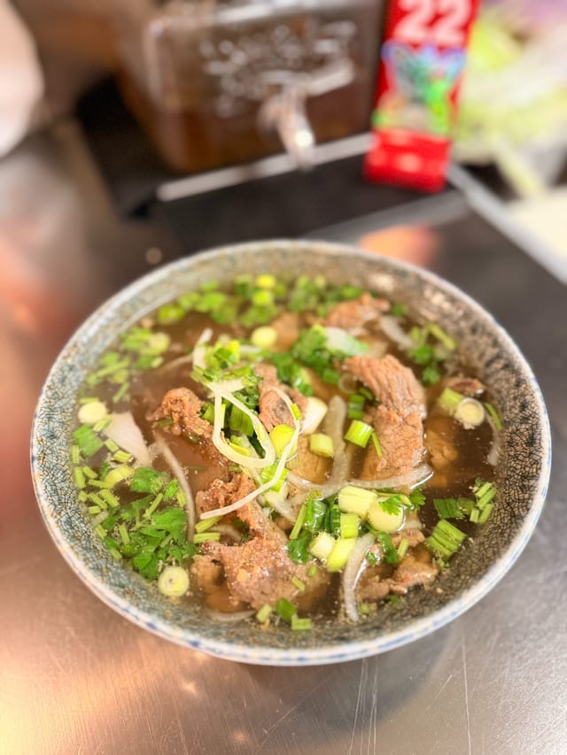 Lemongrass Beef N.S (Phở Bò Nướng).