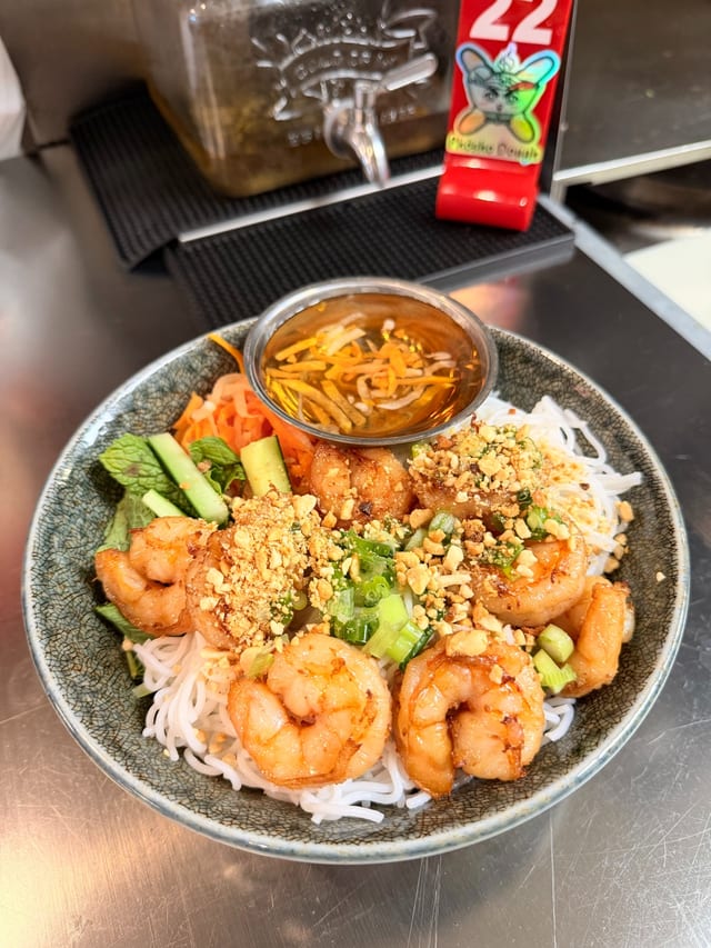 Shrimp Vermicelli (Bún TÔM Nướng).