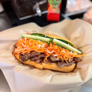 Grilled Pork Sandwich                                              (Bánh mì HEO Nướng)