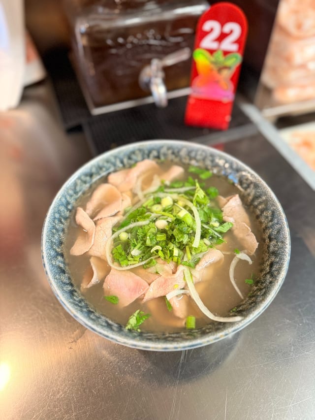 Fresh Sliced Beef N.S (Phở tái).