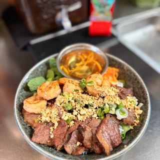 Pork & Shrimp Vermicelli (Bún TÔM HEO Nướng)